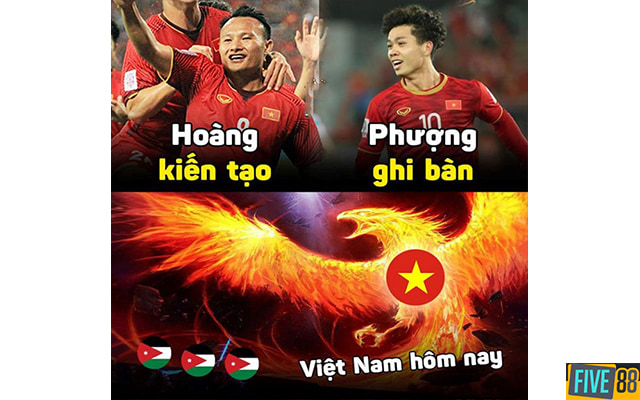 Bóng đá Việt Nam giờ đã khác xưa khi có cầu thủ Hoàng và Phượng
