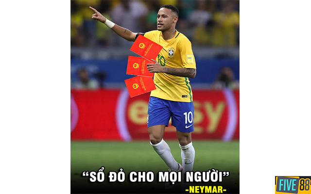 Ảnh troll Neymar sẽ mang sổ đỏ về bờ cho người hâm mộ
