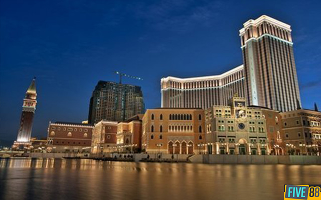 Sòng bạc lớn nhất thế giới Venetian, Macau, Trung Quốc
