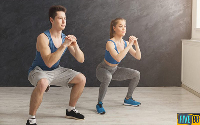 Bài tập squats dành cho vận động viên